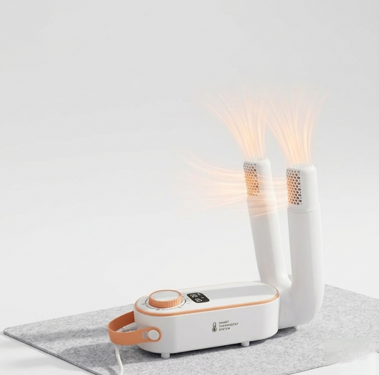 Electric Shoe Dryer with Heat Control – Portable Shoe Deodorizer & Quick Drying Device